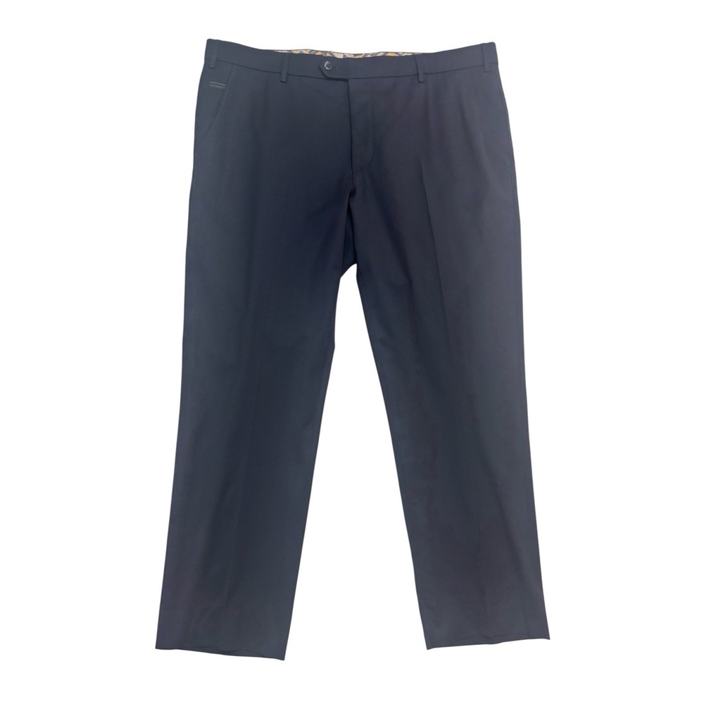 Meyer Bonn 58 42x30 Navy Blue Dress Chino Pants Performance Travel Flat Front